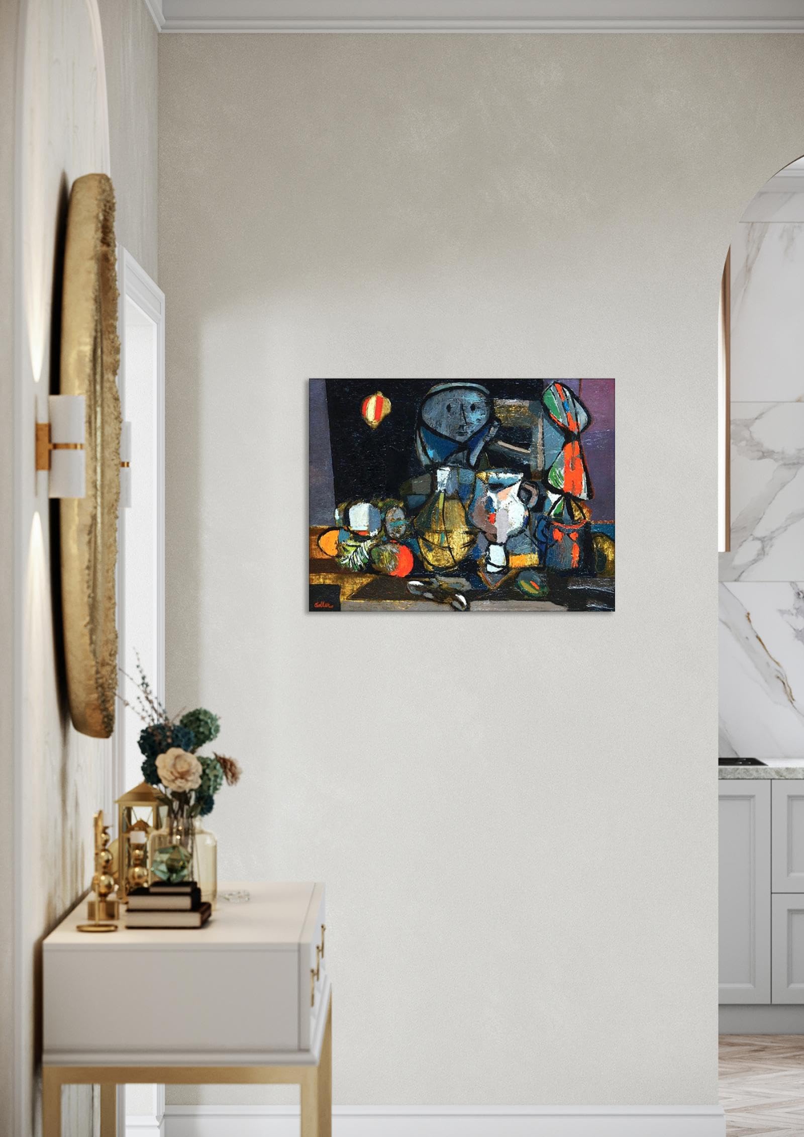 ATELIERCPH Abstract cubismポスターブラックフレーム付き 北欧モダン雑貨のオンライン通販｜nest のTHE POSTER CLUB Abstract